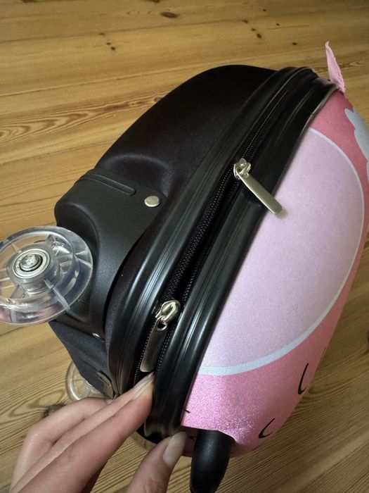 Plecak i walizka na kółkach dla dzieci sowa