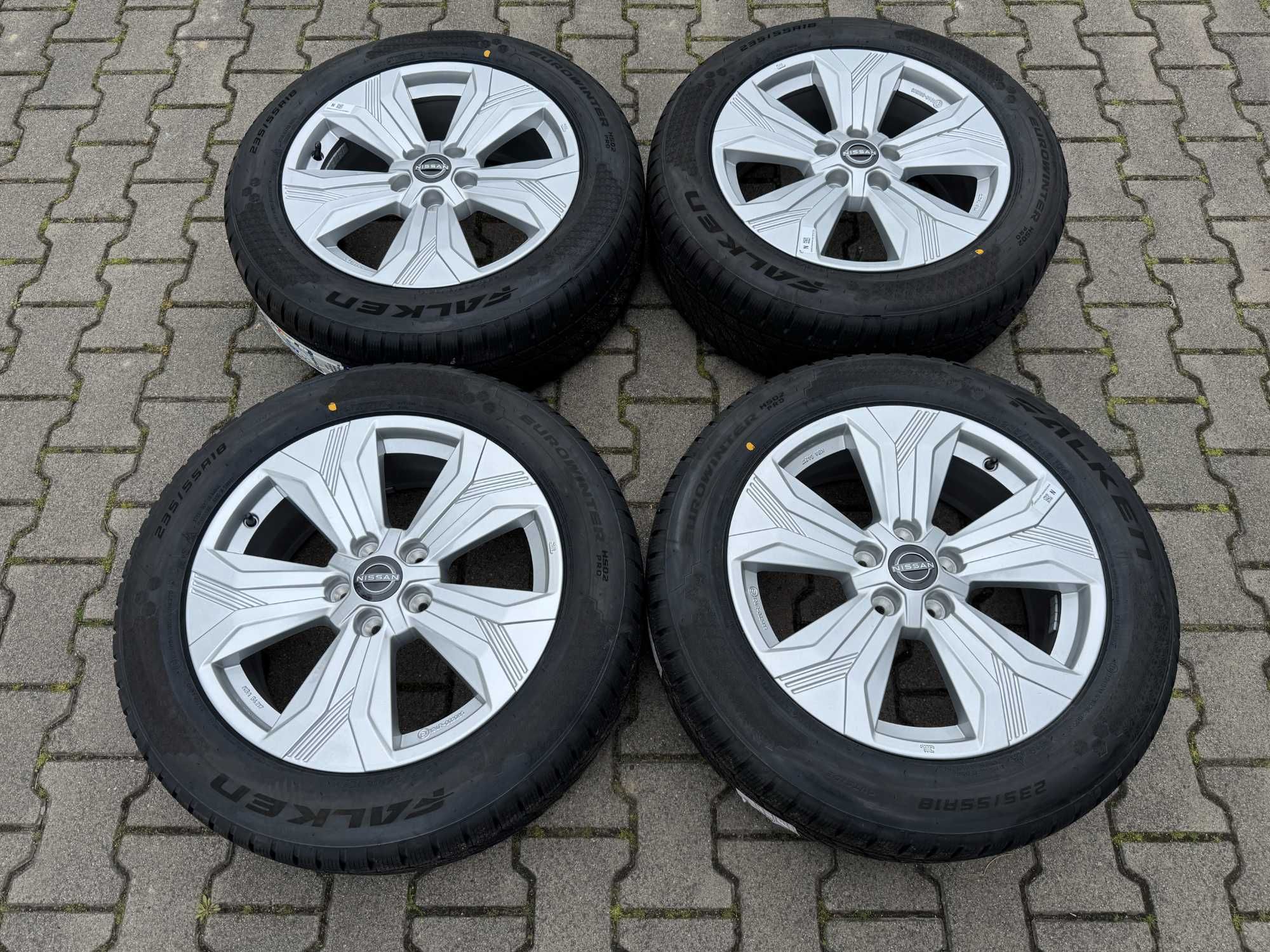 Nowe Org Koła Zimowe 18cali NISSAN Qashqai III (235/55r18 Falken 2024r
