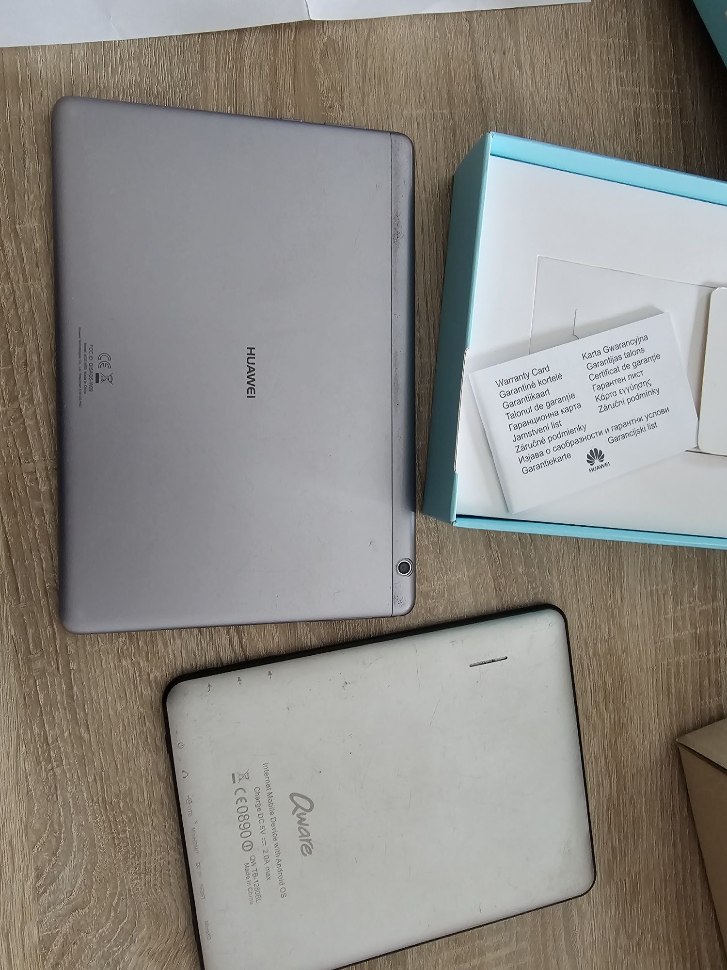 Tablety używane uszkodzone