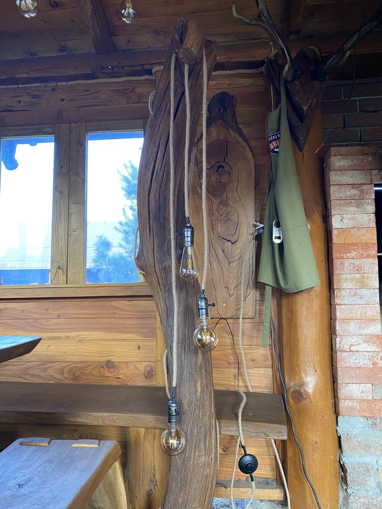Lampa biesiadna altana jadalnia salon