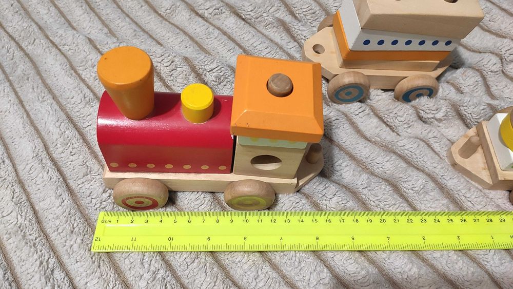 Дерев'яний потяг/ранній розвиток/ Монтесорі