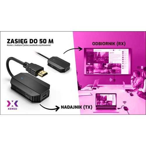 Transmiter HDMI XENSO Bezprzewodowy HW99
