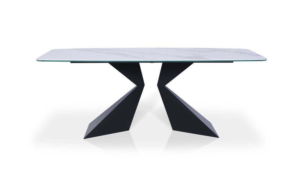 Stół ze spieku kwarcowego OSUNA 230 x 100 cm