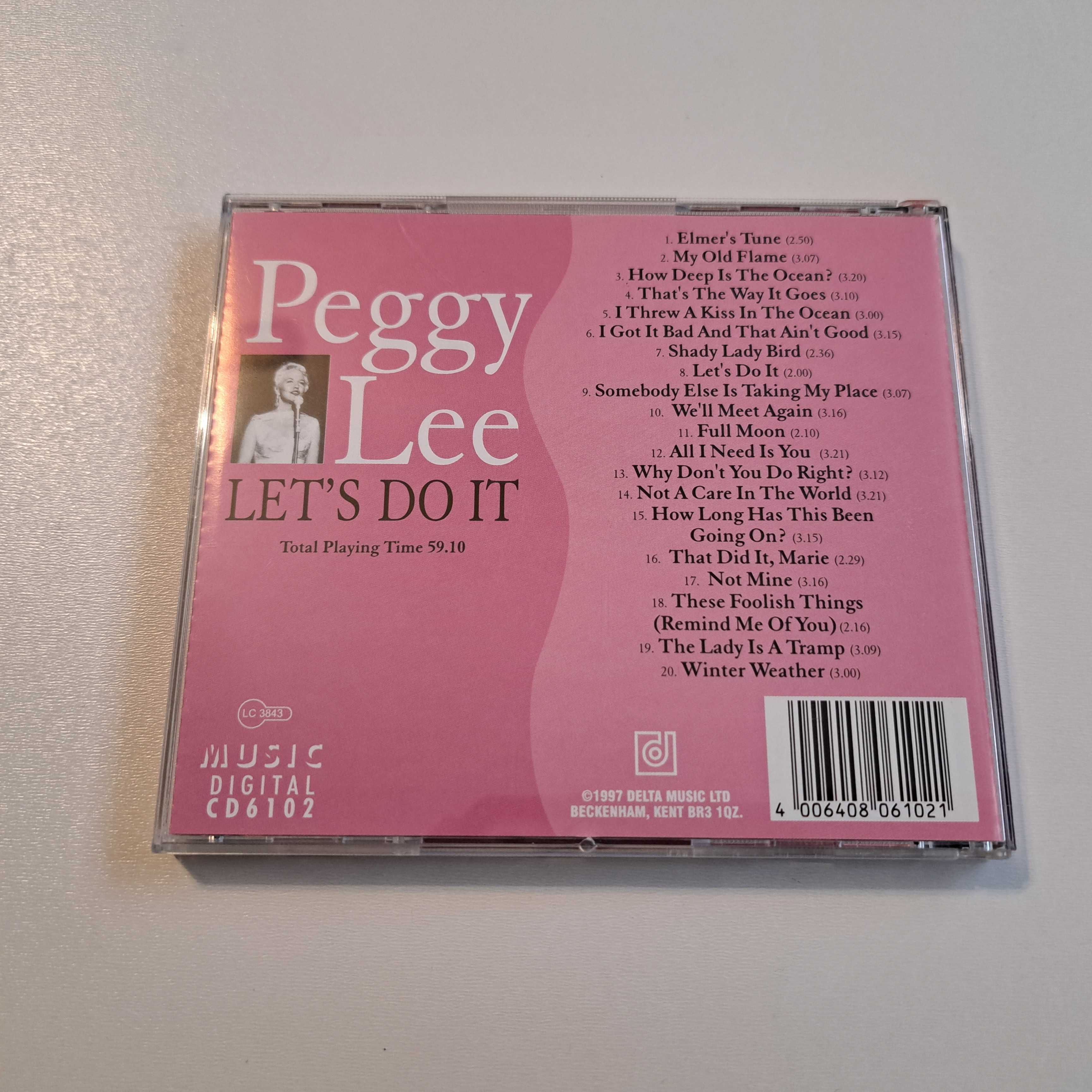 Płyta CD  Peggy Lee - Let's Do It  nr405