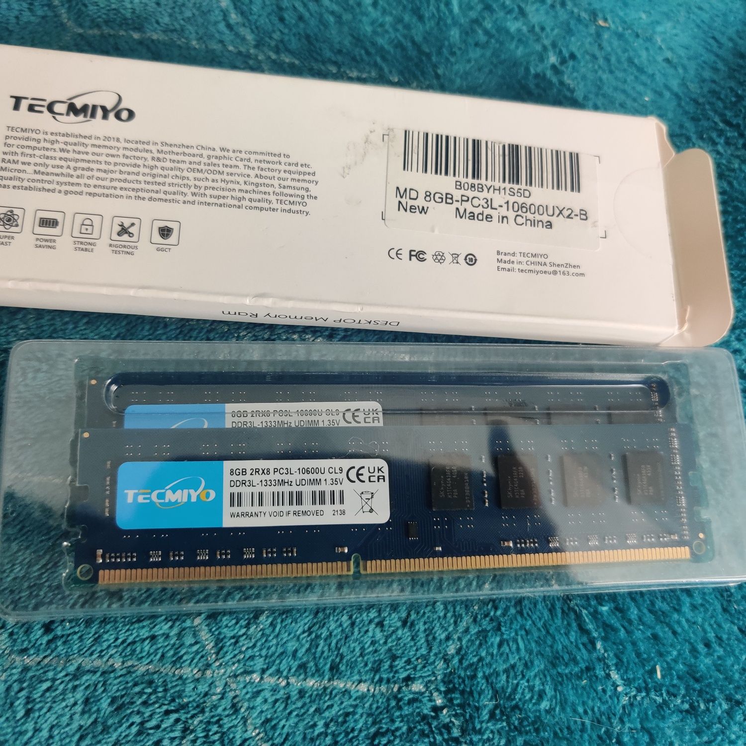 RAM Hynix 2 x 8 DDR3