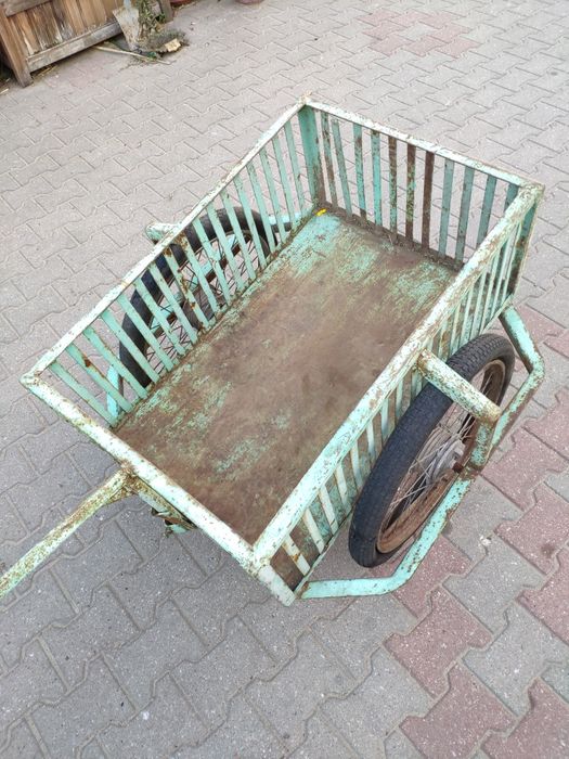 Wózek ogrodowy działkowy na działkę do motoru.