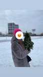 Зимовий сірий плащ , двохсторонній плащ жіночий, екошубка жіноча