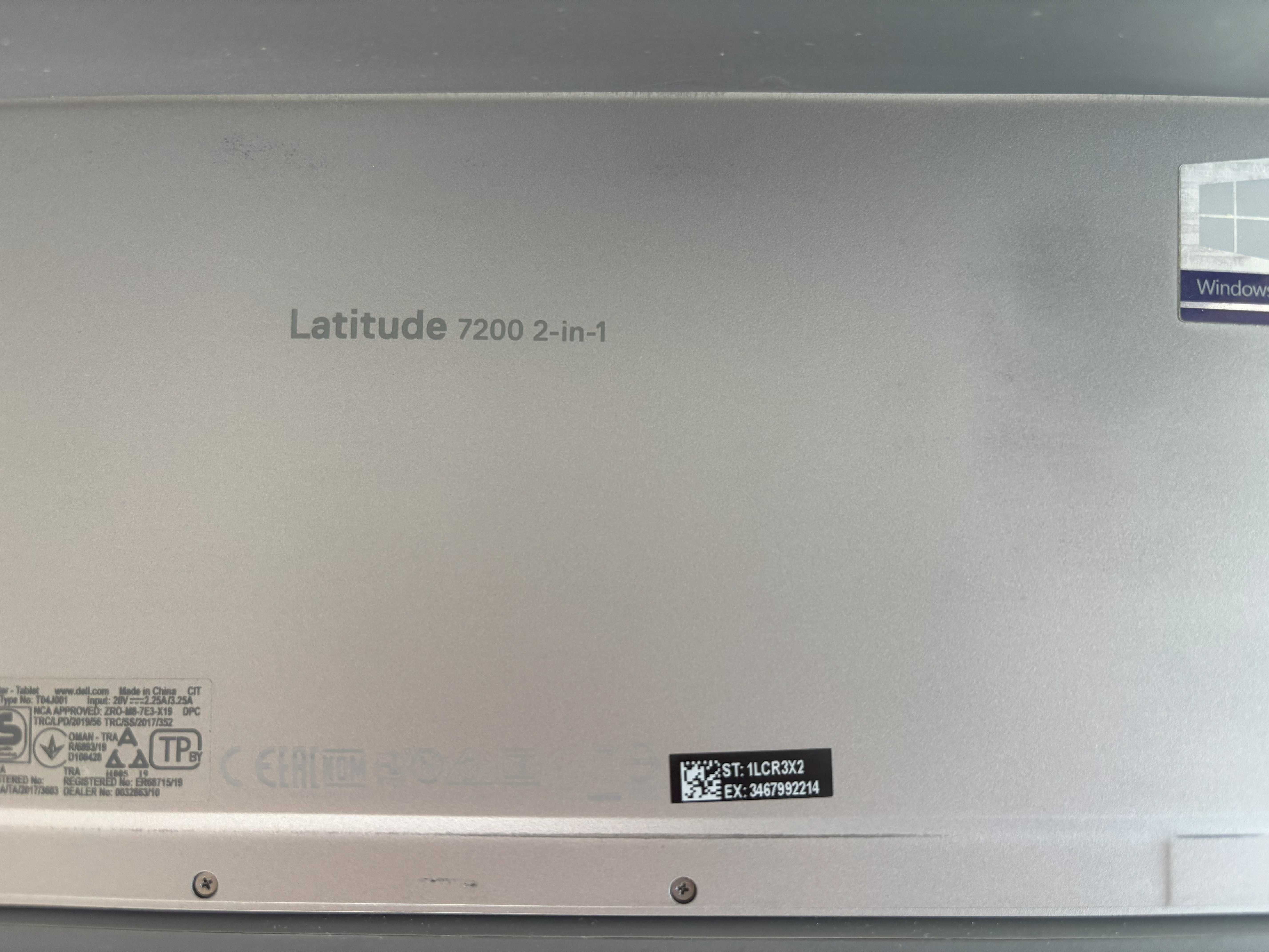 Portátil DELL Latitude 7200 2 in 1 Detachable