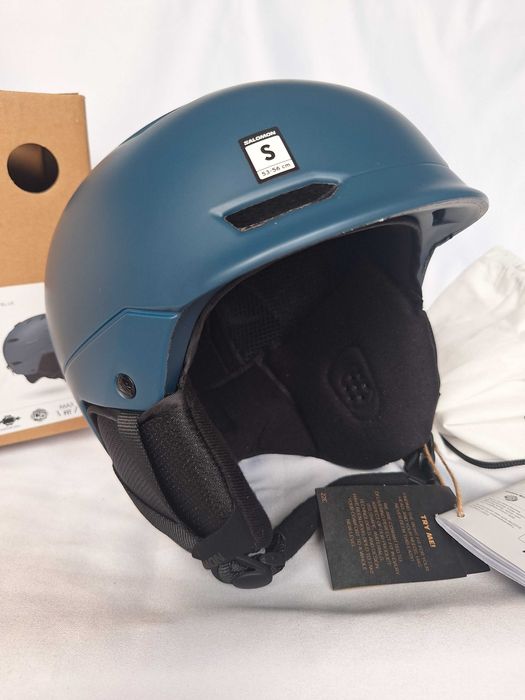 Kask narciarski Salomon Husk Mallard Blue S 53-56cm