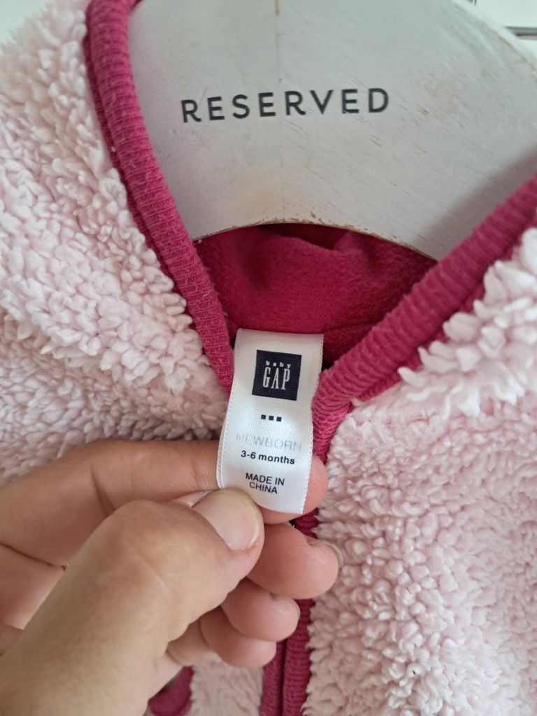 Komplet dresowe bluza legginsy 3-6 msc Gap Baby