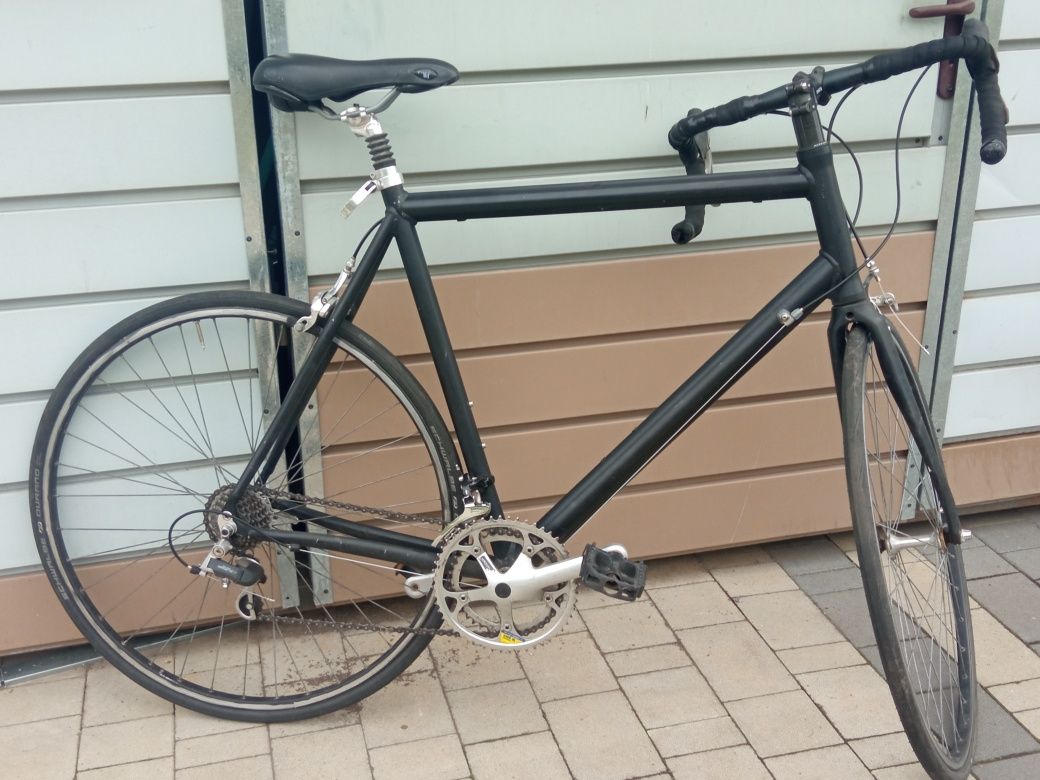 Szosowka kolarzówka kolarka duża rama 61 cm Aluminium Shimano