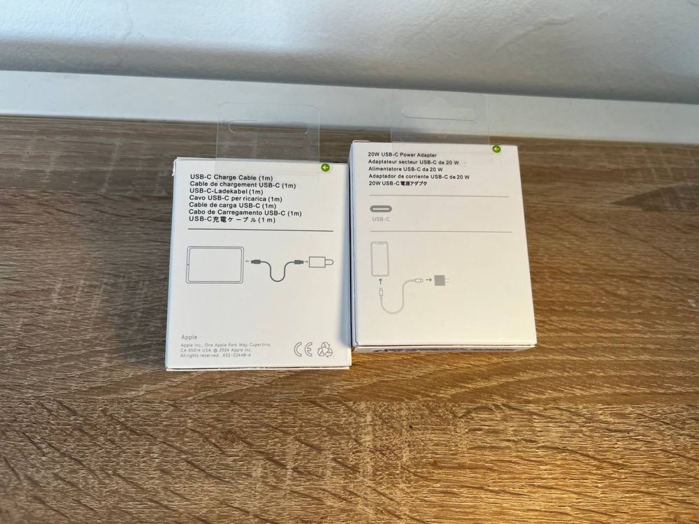 Oryginalna ładowarka Apple 20W + kabel USB-C (1m)