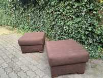 Pufy tapicerowane 60x60 2 szt