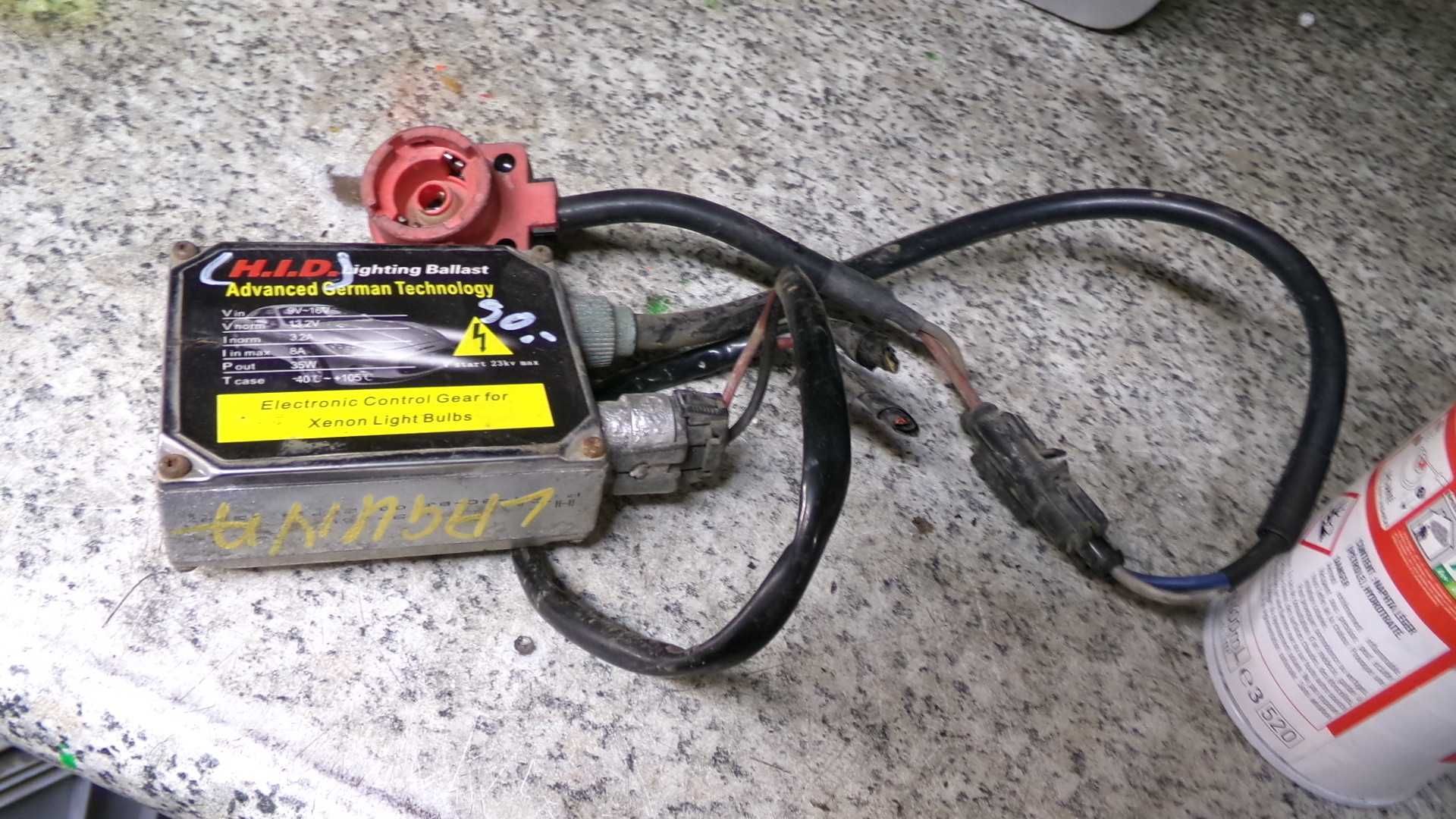 Lip5 Przetwornice xenon HID H.I.D. renault laguna wysyłka części