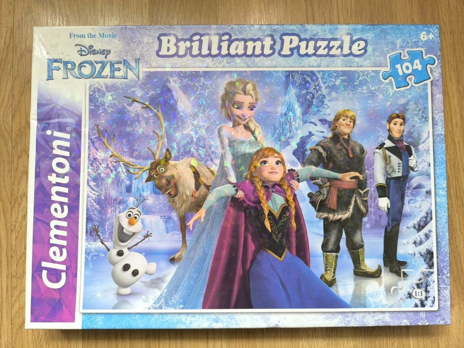 Puzzle Frozen Kraina Lodu 104 el. Clementoni Brilliant