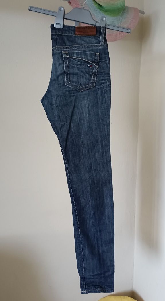 Tommy Hilfiger Denim roz M L damskie spodnie jeans