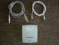 Modem Sagem Fast 800 E3T na USB z kablami do Internetu, Neostrady TP