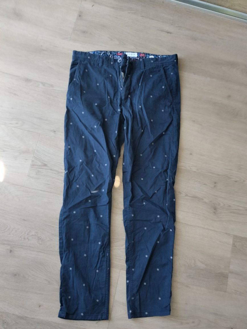 Spodnie męskie Denim and flower