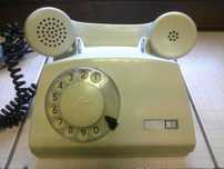 Telefon stacjionarny tarczowy PRL Telcza