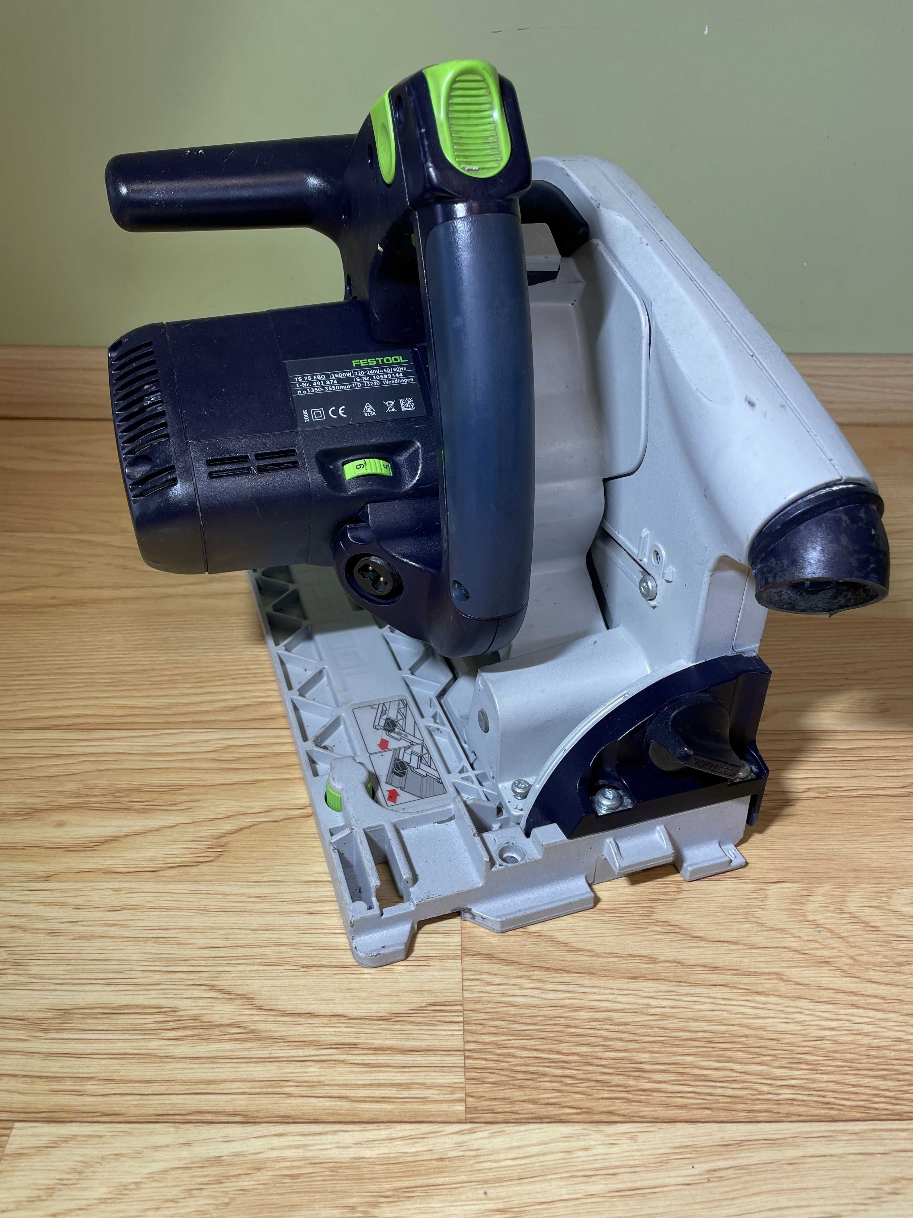 Festool TS 75 EBQ Занурювальна пила (погружна, заглибна)