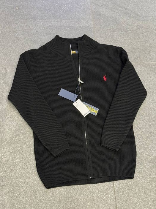свитр кофта Вʼязана Polo Ralph Lauren  зип zip old money