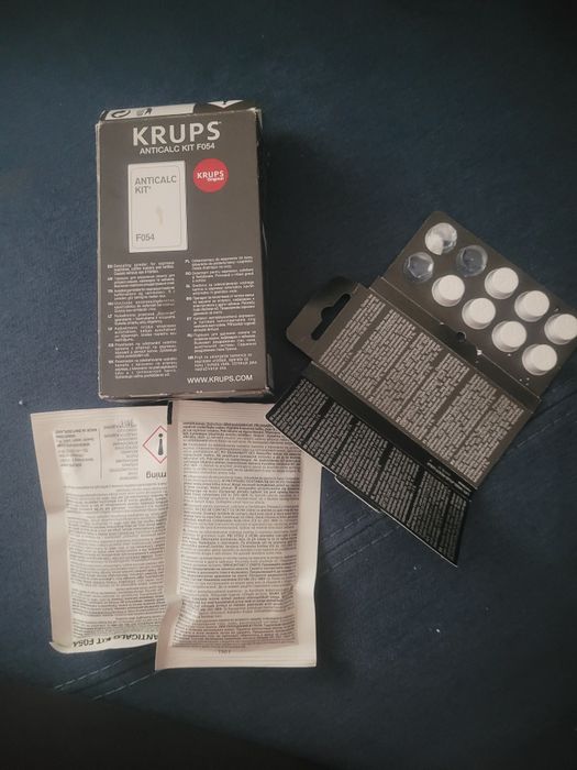 Krups tabletki i odkamieniacz do czyszczenia ekspresu