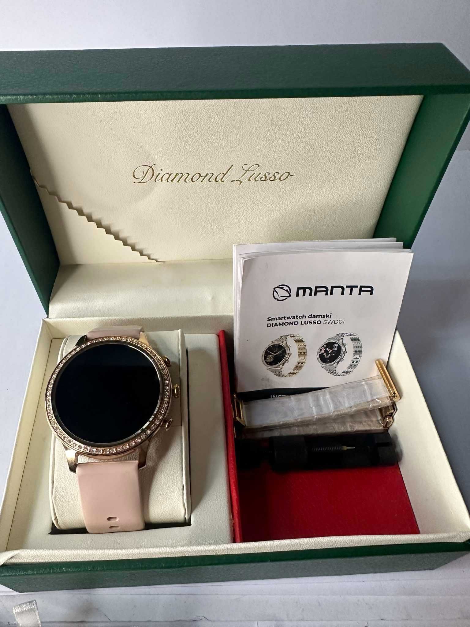 Smartwatch MANTA SWD01GD (732/25) tyl