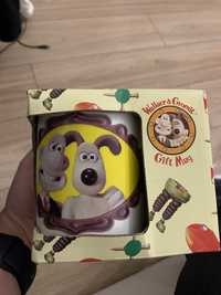 Wallace & Gromit Collectible ceramic Gift Mug 1989 MIB b