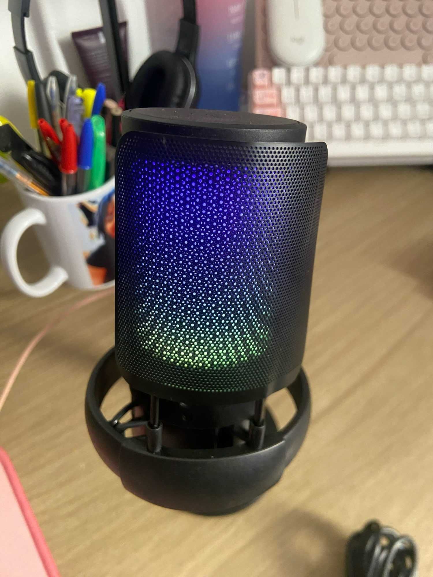Конденсаторный микрофон A7-V A89 с RGB-подсветкой