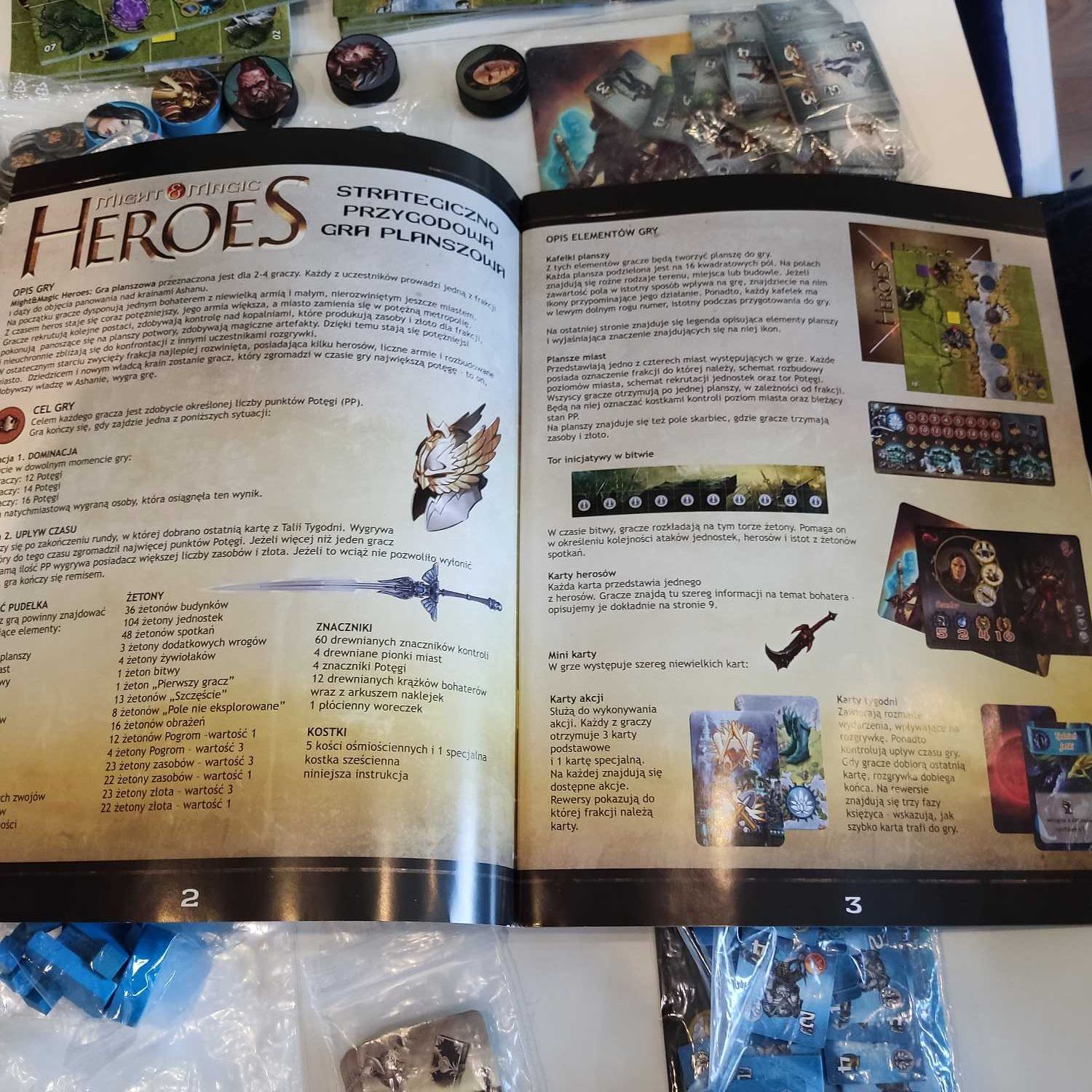 Might & Magic Heroes - gra planszowa, unikat 2012