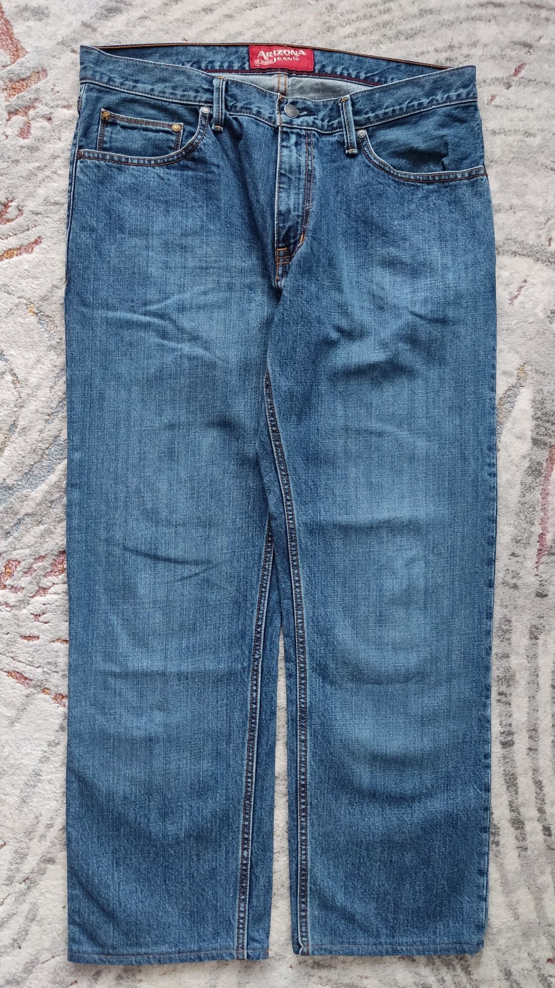 Fajne jeansy Arizona w pasie 92 cm stan bardzo dobry