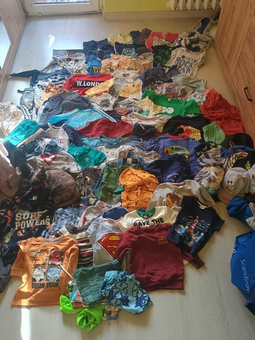 Mega paka ubrań dla chłopca 98