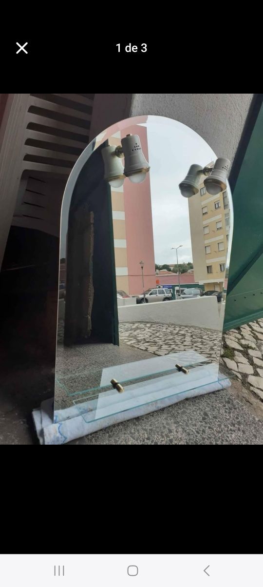Espelho de casa de banho