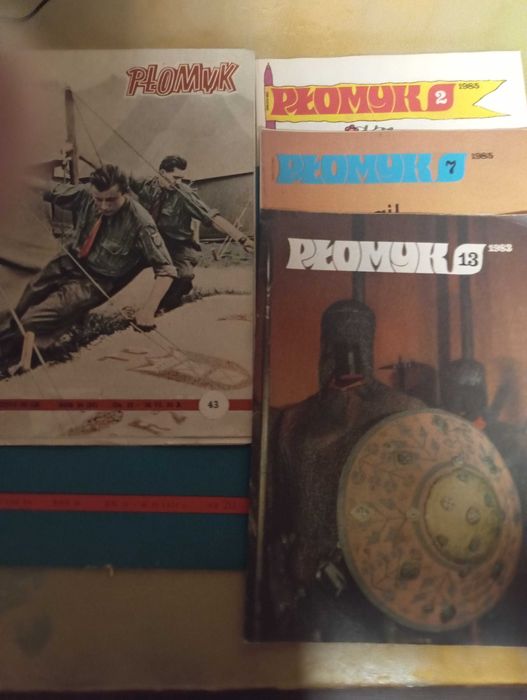 Czasopismo Płomyk 5 numerów