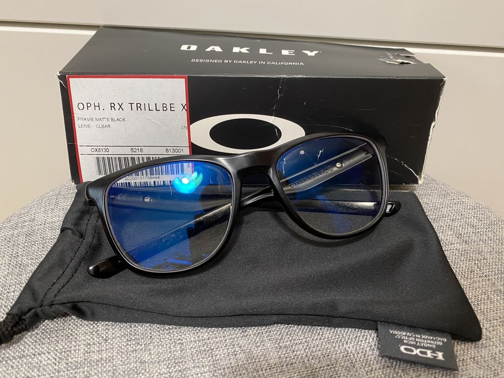 Okulary oprawki Oakley czarny mat