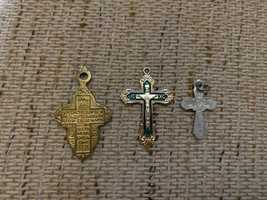 Крестики спаси и сохрани Крест лепесток нательный старообрядческий