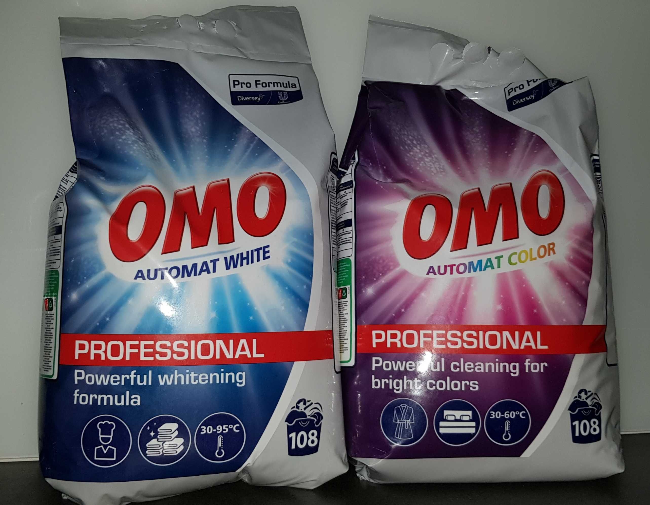 Omo White Color 2x7kg - zestaw po 108 prań