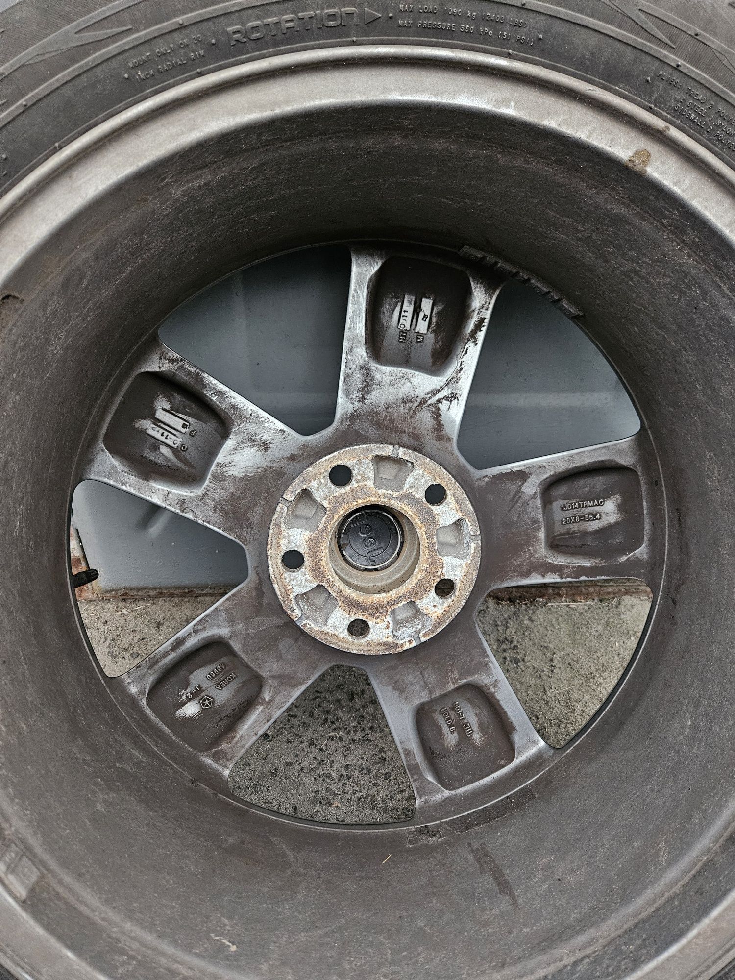 Диски r20 5 127 Jeep Grand Cherokee Dodge Durango Mopar