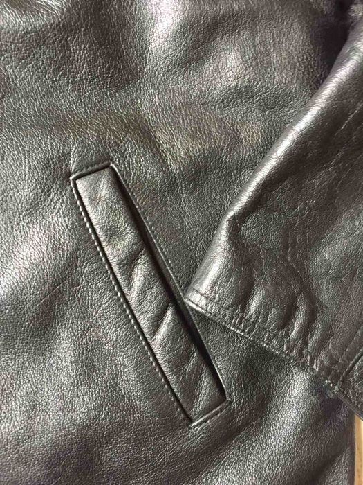Чоловiча шкiряна куртка Genuine Real Leather (Iталiя) р.L