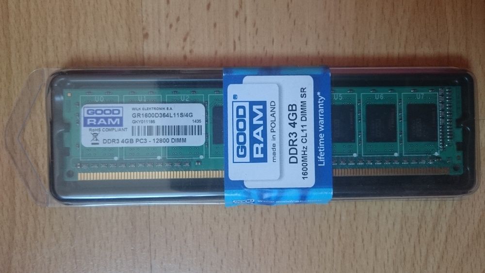 Pamięć GOODRAM DDR3 4GB 1600 CL11