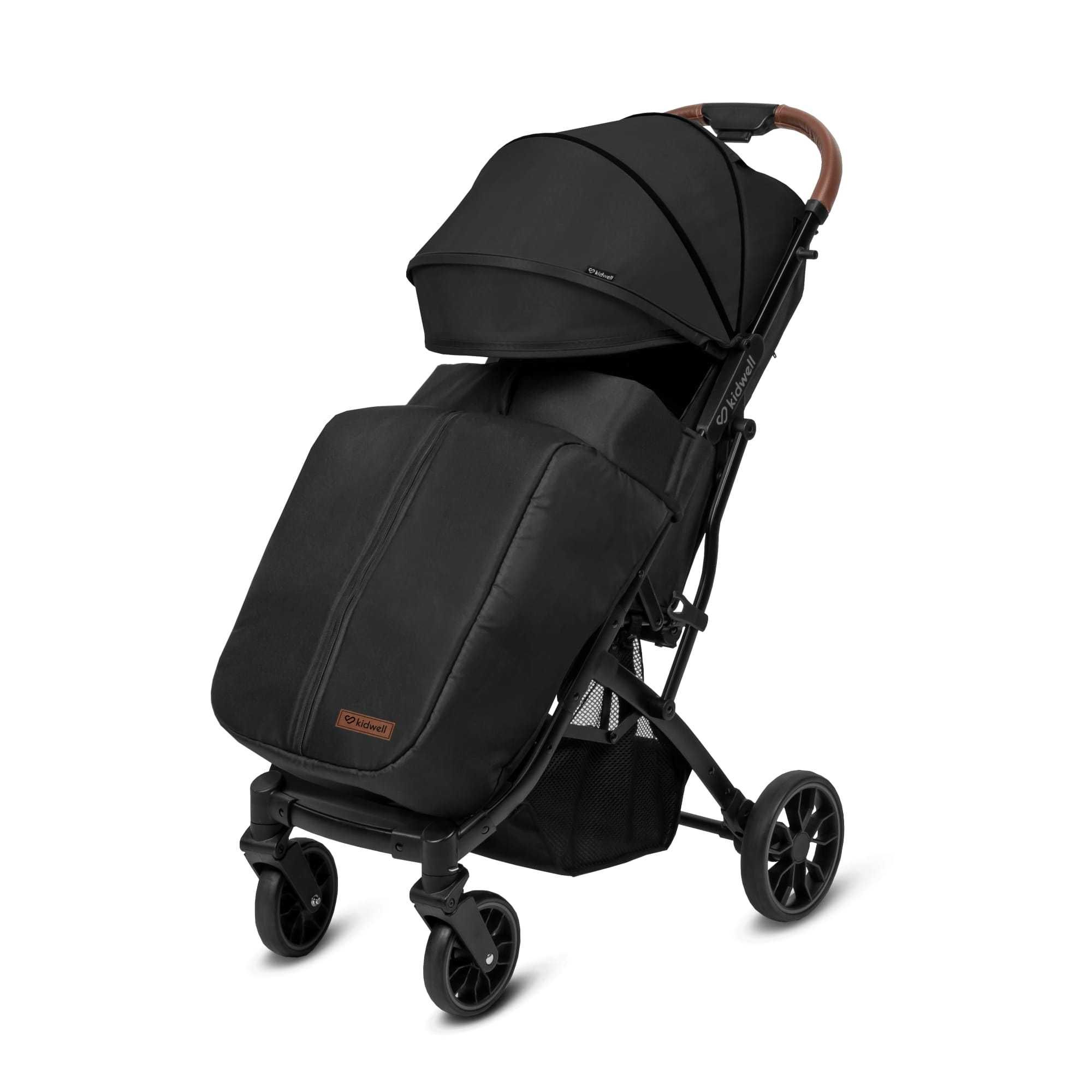 Wózek spacerowy kompaktowy do 22kg COLMER JET black KIDWELL