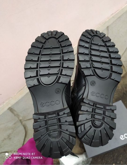 Ecco 36 ботинки жіночі зимові чоботи черевики сапоги взуття ессо