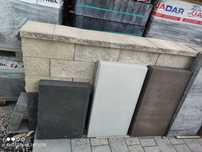BLOK betonowy 10x45cm  h60-125 cm palisada mur kostka brukowa monolit