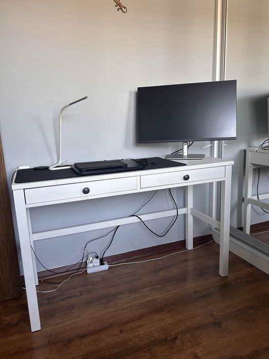 Białe biurko Ikea Hemnes Katowice