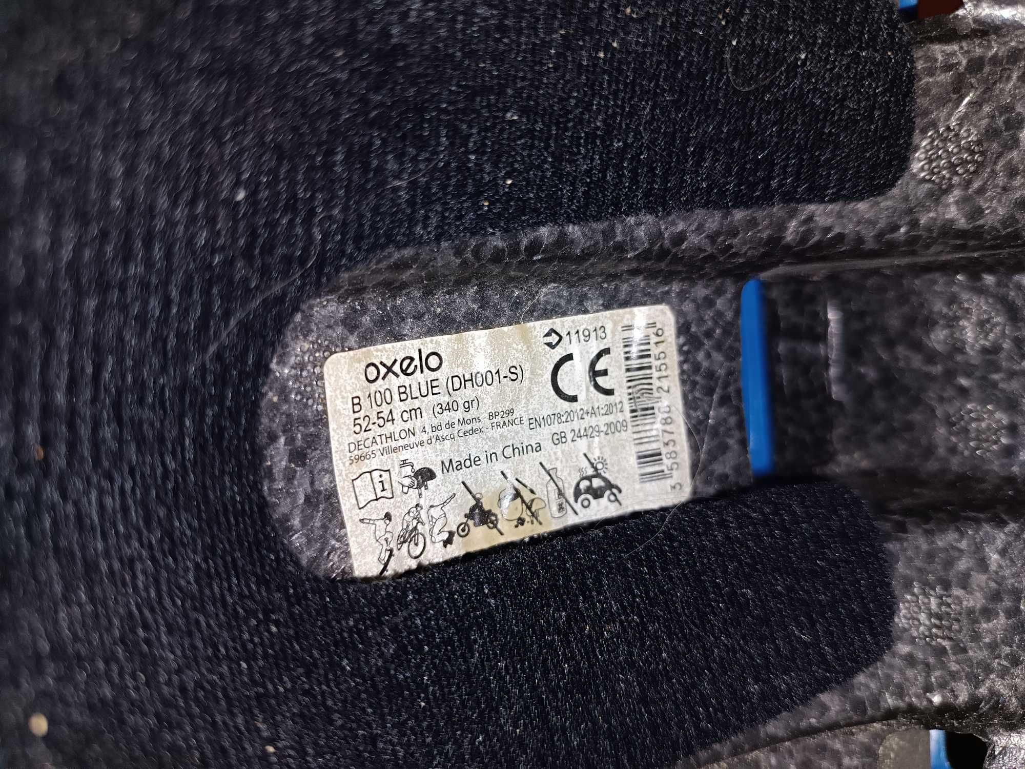 Capacete criança Oxelo - Tamanho S - ajustavel