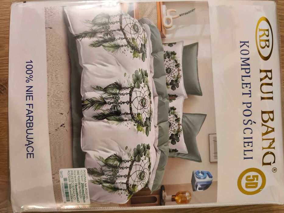 Pościel 200x220 cm + prześcieradło