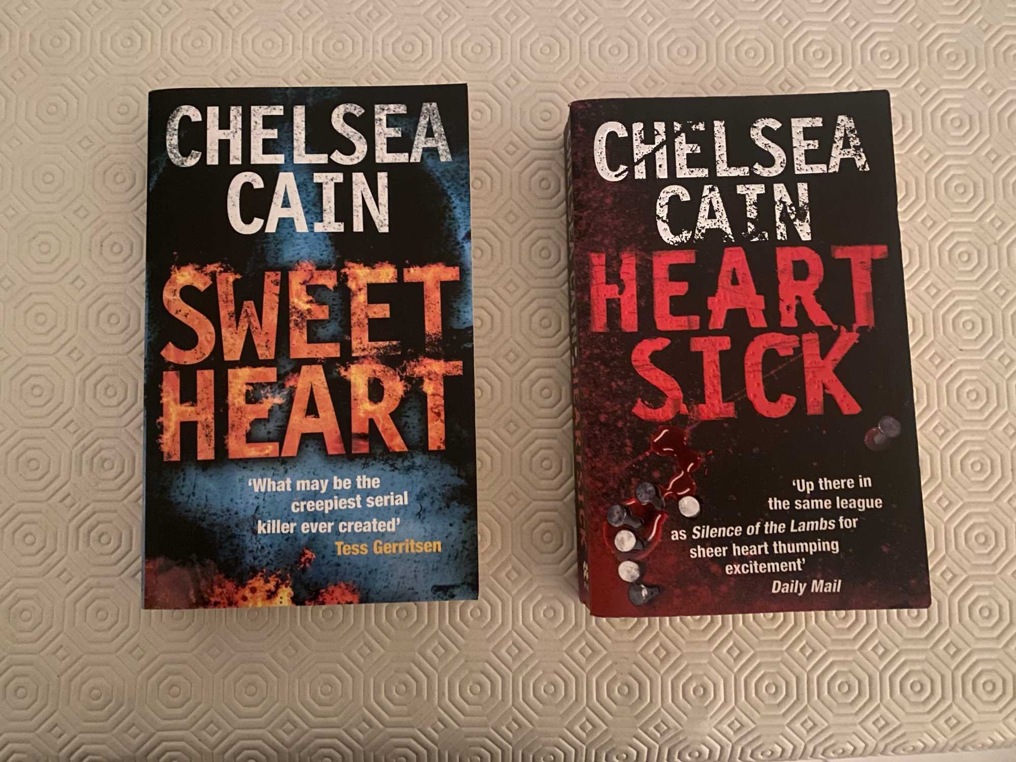 Chelsea Cain "Heartsick series vol 1 and 2" - Heartsick e Sweetheart