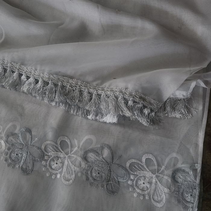 Тюль сіренька 2,80х 4,58