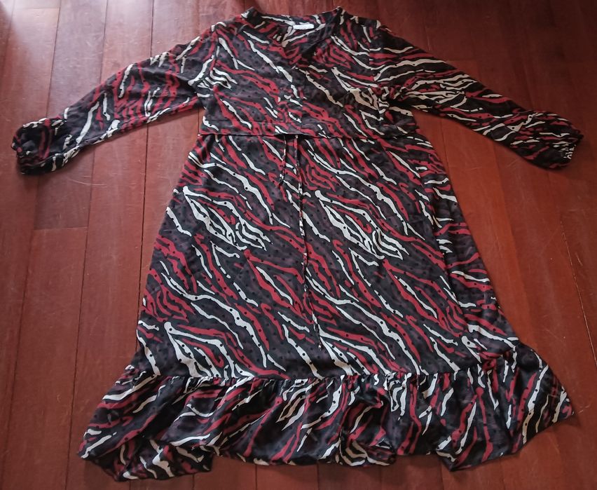 Vestido de verão colorido