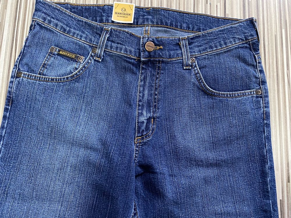 Spodnie damskie jeans 32/31 pas 81 cm komplet 2 pary Lee nowe dzwony